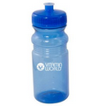 20 Oz. Translucent Sport Water Bottle w/ Pull Lid